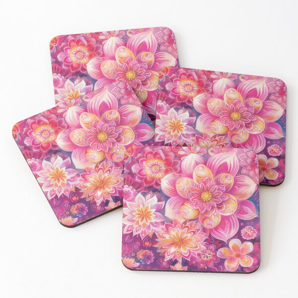 Item preview, Pink Floral Pattern Illustration designed and sold by brandway.