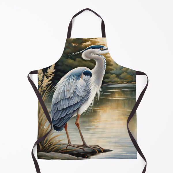 Item preview, Silent Watcher: Heron's Lakeside Moment designed and sold by danipendergast.