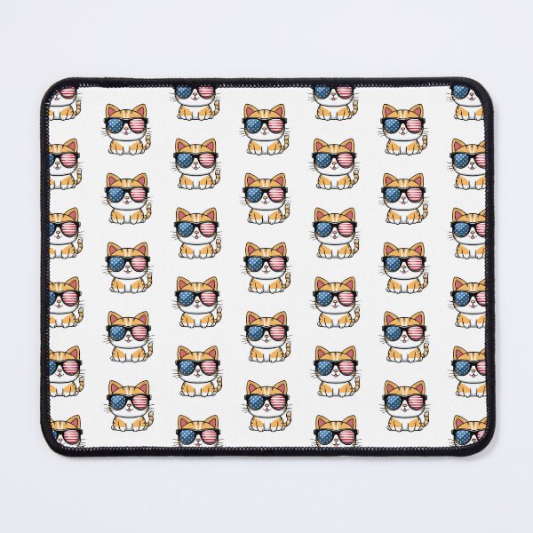 Item preview, Kawaii Cat USA Sunglasses designed and sold by Sticky Stash.