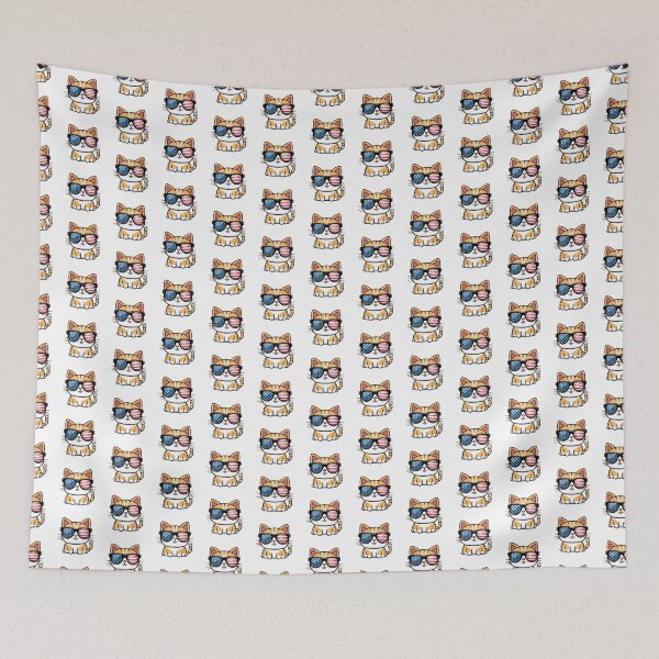 Item preview, Kawaii Cat USA Sunglasses designed and sold by Sticky Stash.
