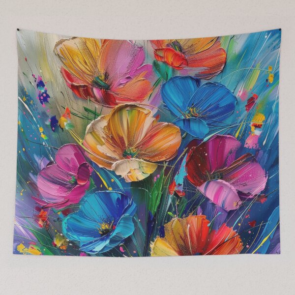 Item preview, Colorful Flower Bouquet Painting designed and sold by brandway.