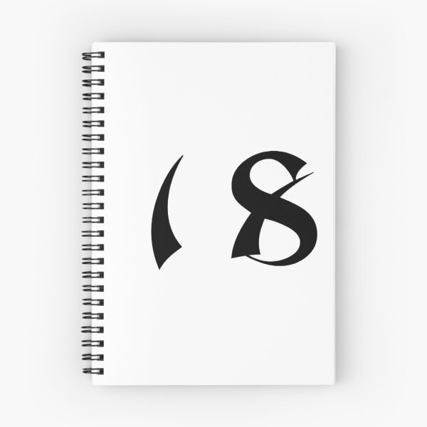 Item preview, 18, eighteen, black, shangai designed and sold by Numbers-Art.