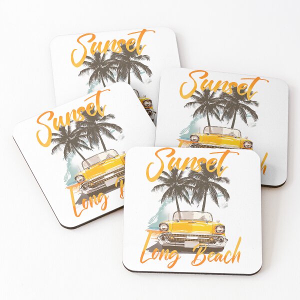 Item preview, sunset long beach designed and sold by Natalia Shop.