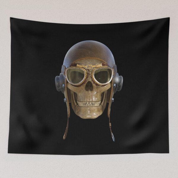 Item preview, Pilot Skull V1 designed and sold by Dingo-Digital.