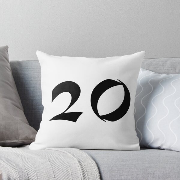 Item preview, 20, twenty, black, shangai designed and sold by Numbers-Art.
