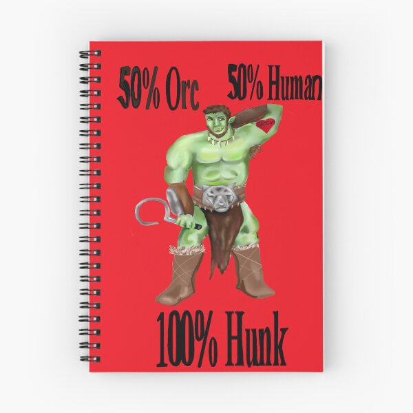 Item preview, Half Orc, Half Hunk designed and sold by VioletzInkpen.