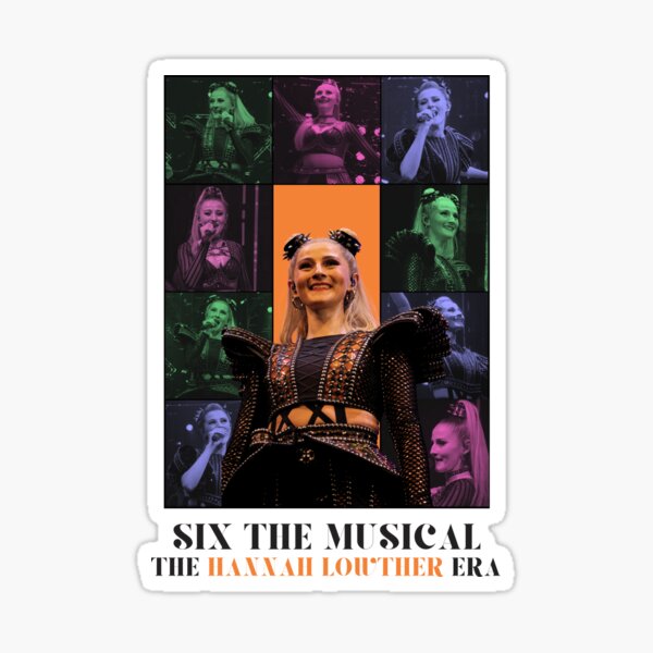 Six the Musical Hannah Lowther 'Era' (#3) design Sticker