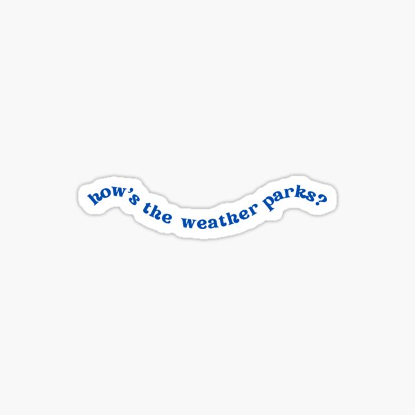Item preview, magnolia parks how's the weather parks designed and sold by hannahjbeck.