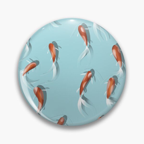Item preview, Koi Fish Pattern (Blue) designed and sold by EEdesign721.