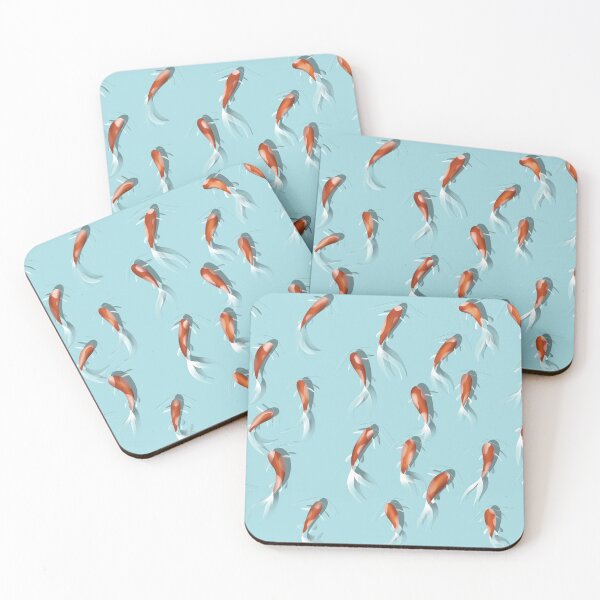 Item preview, Koi Fish Pattern (Blue) designed and sold by EEdesign721.