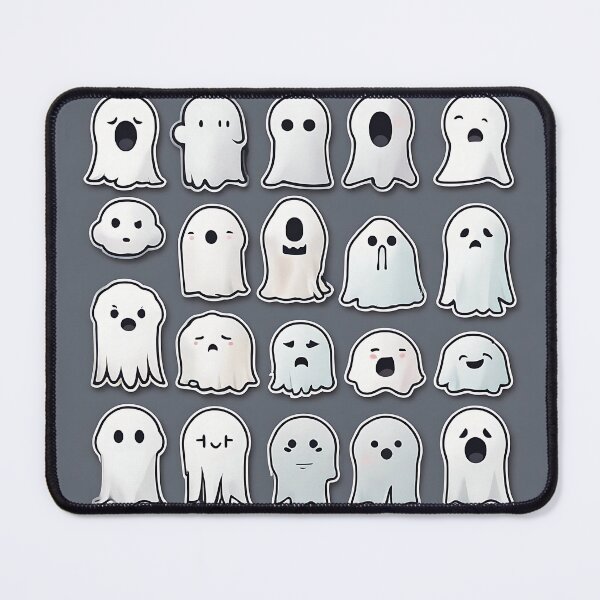 Item preview, Ghost emoticons designed and sold by Zenvo.