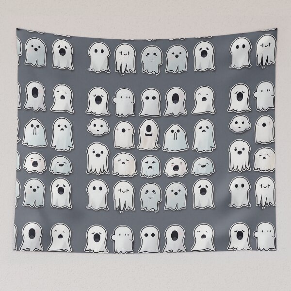 Item preview, Ghost emoticons designed and sold by Zenvo.