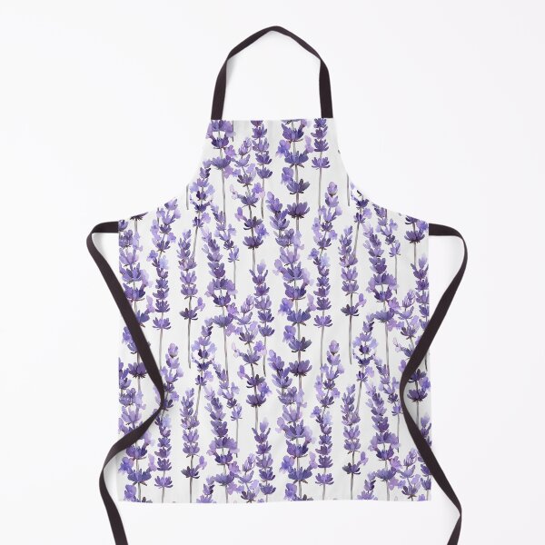 Item preview, Watercolour lavender fields seamless - Watercolour Paintings, Tea Herbs, Nature and Perfume, Lavender flowers field background. designed and sold by Bizgiv.