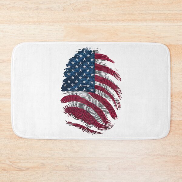 Item preview, fingerprint usa flag designed and sold by jkrphoto.