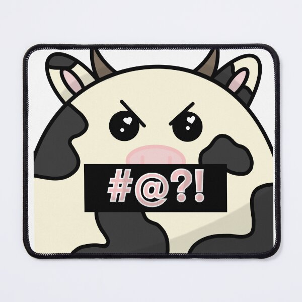 Item preview, Cussing mad cow emote designed and sold by candyllamazz.