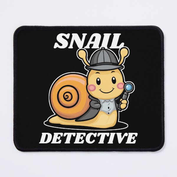 Item preview,  Cute Snail Detective Cartoon  designed and sold by vaxiek.