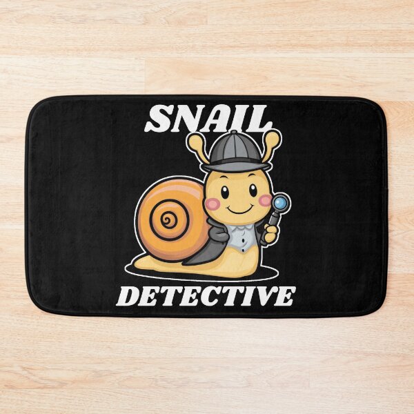Item preview,  Cute Snail Detective Cartoon  designed and sold by vaxiek.