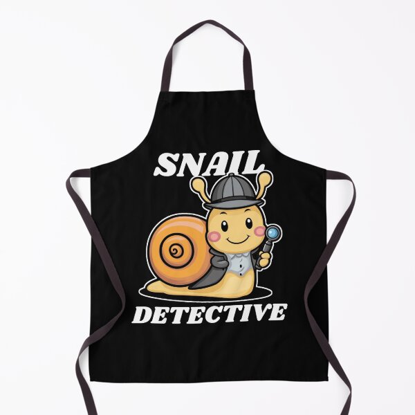 Item preview, Cute Snail Detective Cartoon designed and sold by vaxiek.