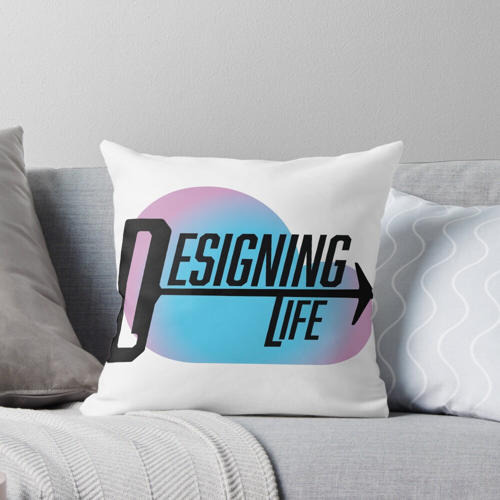 Item preview, Throw Pillow designed and sold by DesigningLife.