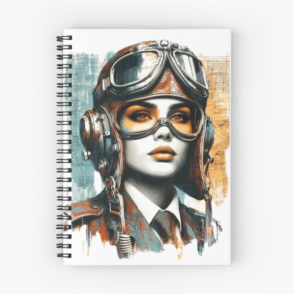 Item preview, WOMAN PILOT designed and sold by MargoGallery.