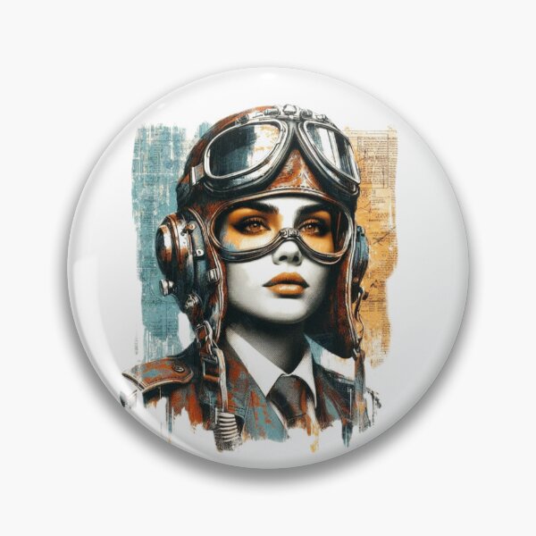 Item preview, WOMAN PILOT designed and sold by MargoGallery.