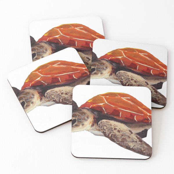 Item preview, The Red Sea Turtle  designed and sold by Sarahs-Fine-Art.