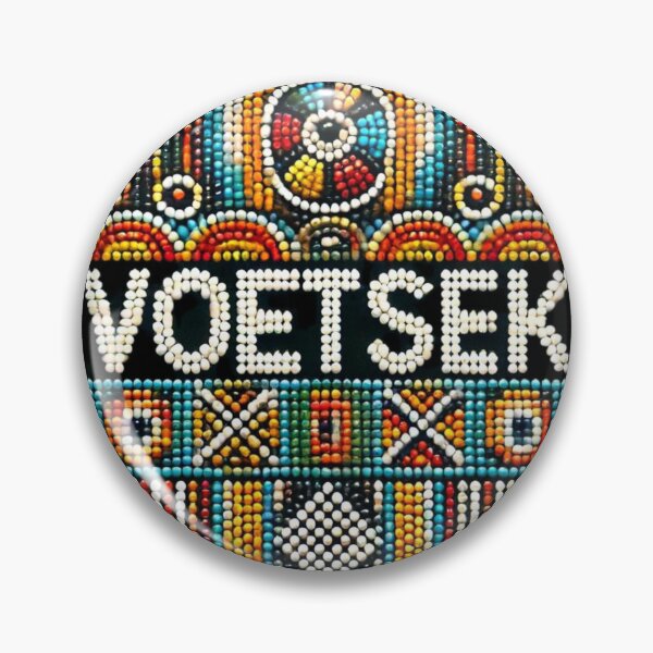 Item preview, Sticker: Voetsek Beadwork designed and sold by HarlemHustle.