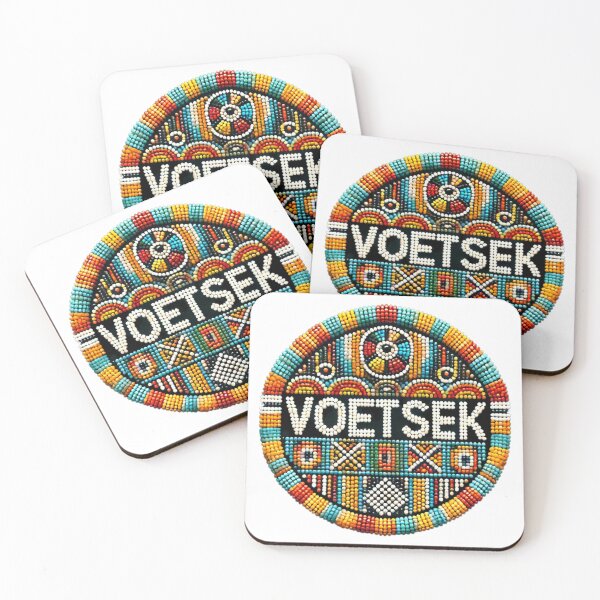Item preview, Sticker: Voetsek Beadwork designed and sold by HarlemHustle.