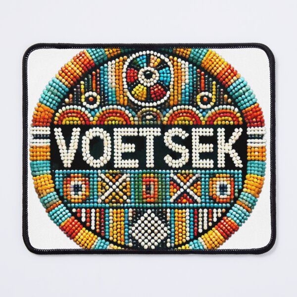 Item preview, Sticker: Voetsek Beadwork designed and sold by HarlemHustle.