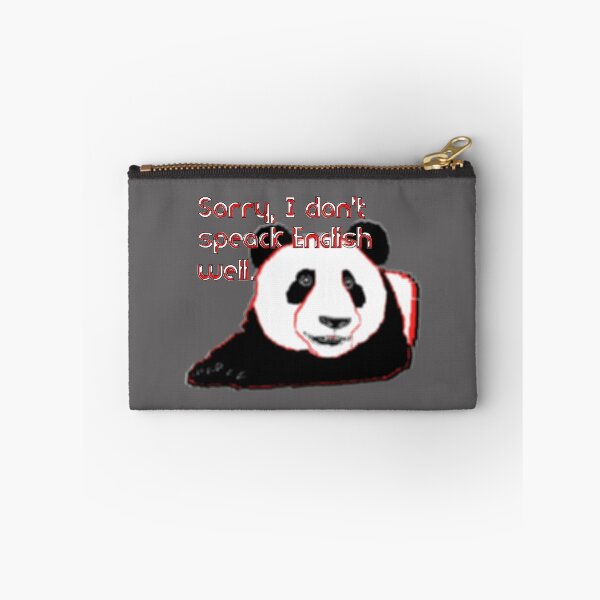 Item preview, Sorry, I don't speak English well bear panda shiftless designed and sold by 4rpixs.