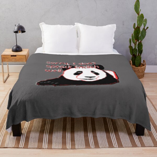 Item preview, Sorry, I don't speak English well bear panda shiftless designed and sold by 4rpixs.