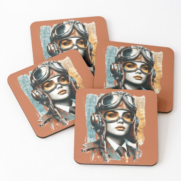 Item preview, WOMAN PILOT designed and sold by MargoGallery.