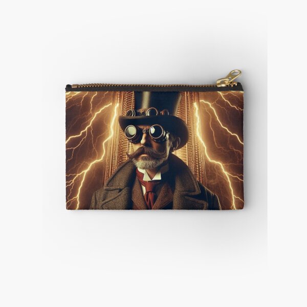 Item preview, Steampunk nikola tesla designed and sold by sevenmountains.