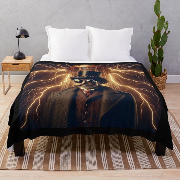 Item preview, Steampunk nikola tesla designed and sold by sevenmountains.