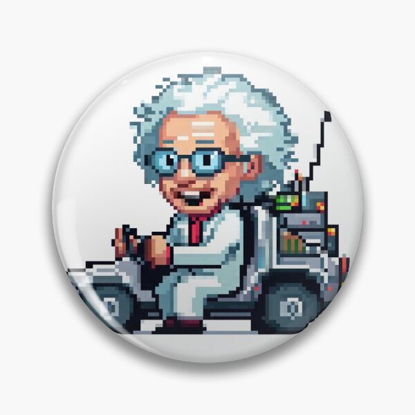 Item preview, Funny Little Doc Brown designed and sold by polygeeks.