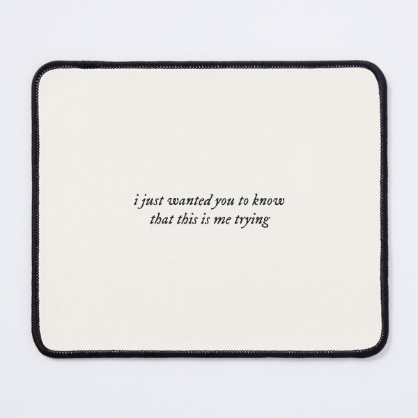 Item preview, This Is Me Trying - Folkmore Edition designed and sold by TheDustyPond.