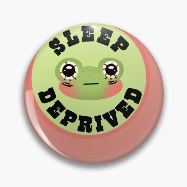 Item preview, Sleep Deprived Frog  designed and sold by VeryGoodShopp.