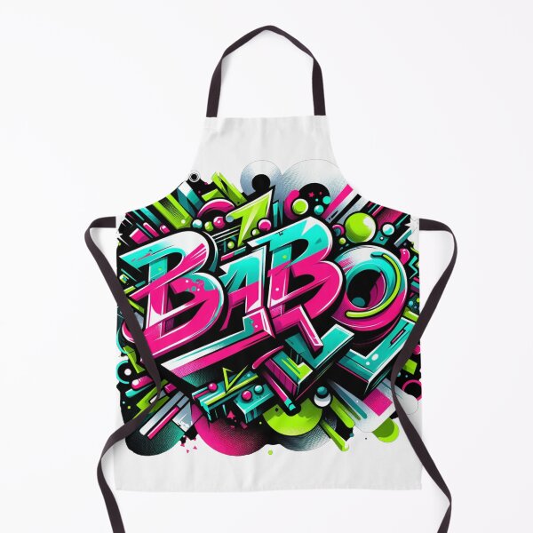 Item preview, Babo colorful graffiti design designed and sold by PrintHeads.