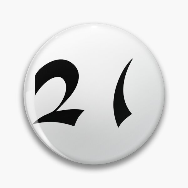 Item preview, 21, twenty-one, black, shangai designed and sold by Numbers-Art.
