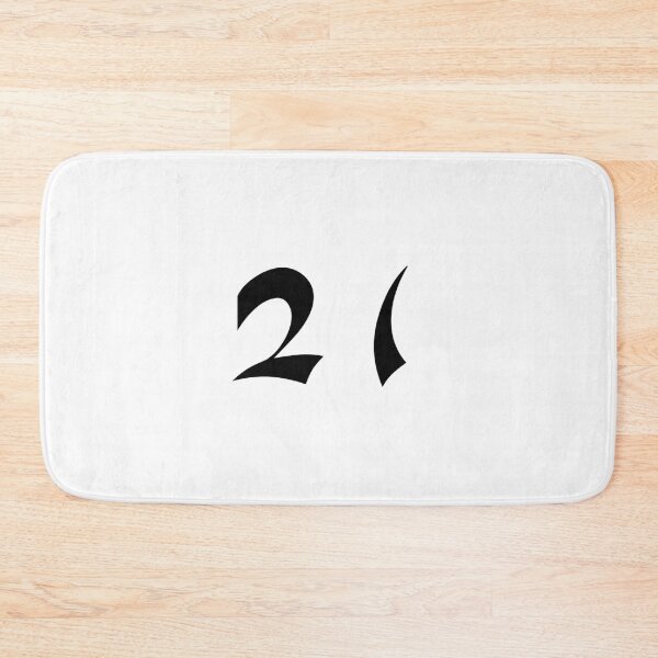 Item preview, 21, twenty-one, black, shangai designed and sold by Numbers-Art.
