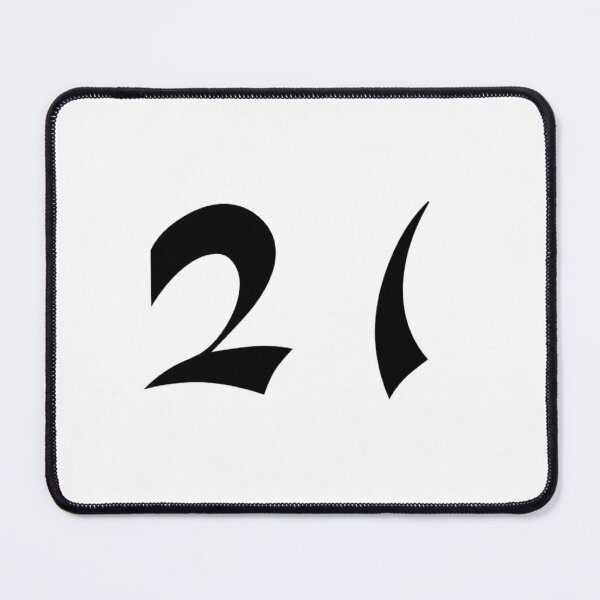 Item preview, 21, twenty-one, black, shangai designed and sold by Numbers-Art.