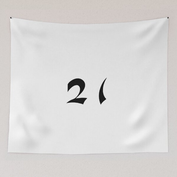 Item preview, 21, twenty-one, black, shangai designed and sold by Numbers-Art.