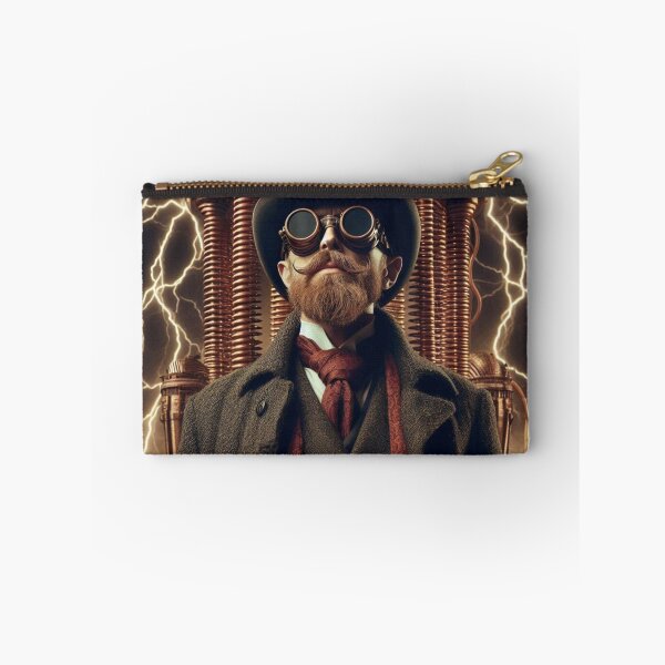 Item preview, Steampunk nikola tesla designed and sold by sevenmountains.