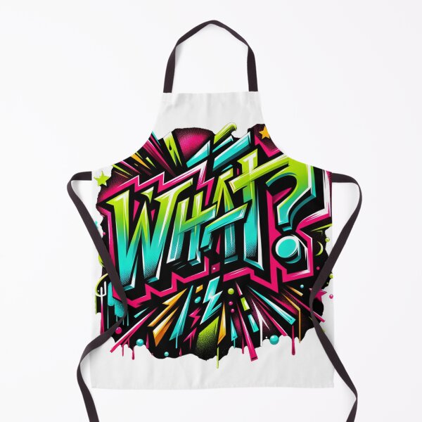 Item preview, What colorful graffiti design designed and sold by PrintHeads.