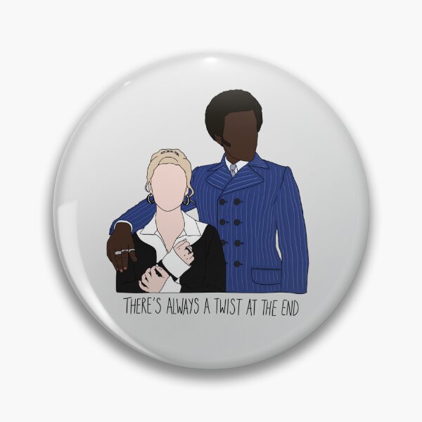 Item preview, "There's Always A Twist At The End" Fifteenth Doctor Ruby Sunday Quote Print Design  designed and sold by abldesign.