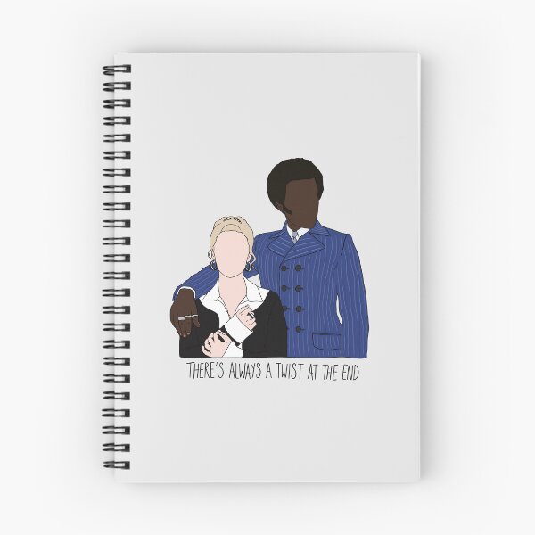 Item preview, "There's Always A Twist At The End" Fifteenth Doctor Ruby Sunday Quote Print Design  designed and sold by abldesign.
