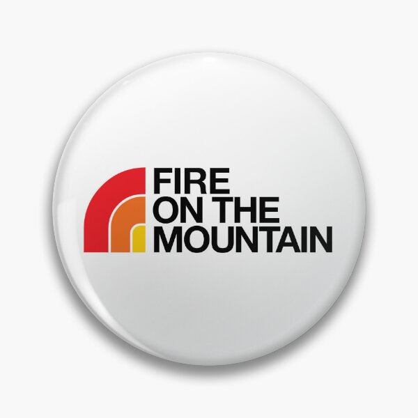 Item preview, Fire On The Mountain Red Yellow Rainbow Dead Head Logo Sticker designed and sold by Fallingardor.