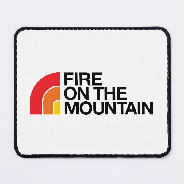 Item preview, Fire On The Mountain Red Yellow Rainbow Dead Head Logo Sticker designed and sold by Fallingardor.