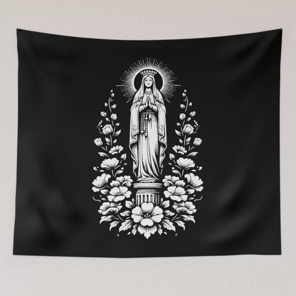 Item preview, Our Lady Of The Pillar Saint Mary Powerful Symbol Mother Mary designed and sold by Chmielayka.