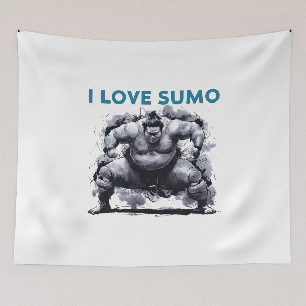 Item preview, I Love Sumo designed and sold by Gentle40Winks.
